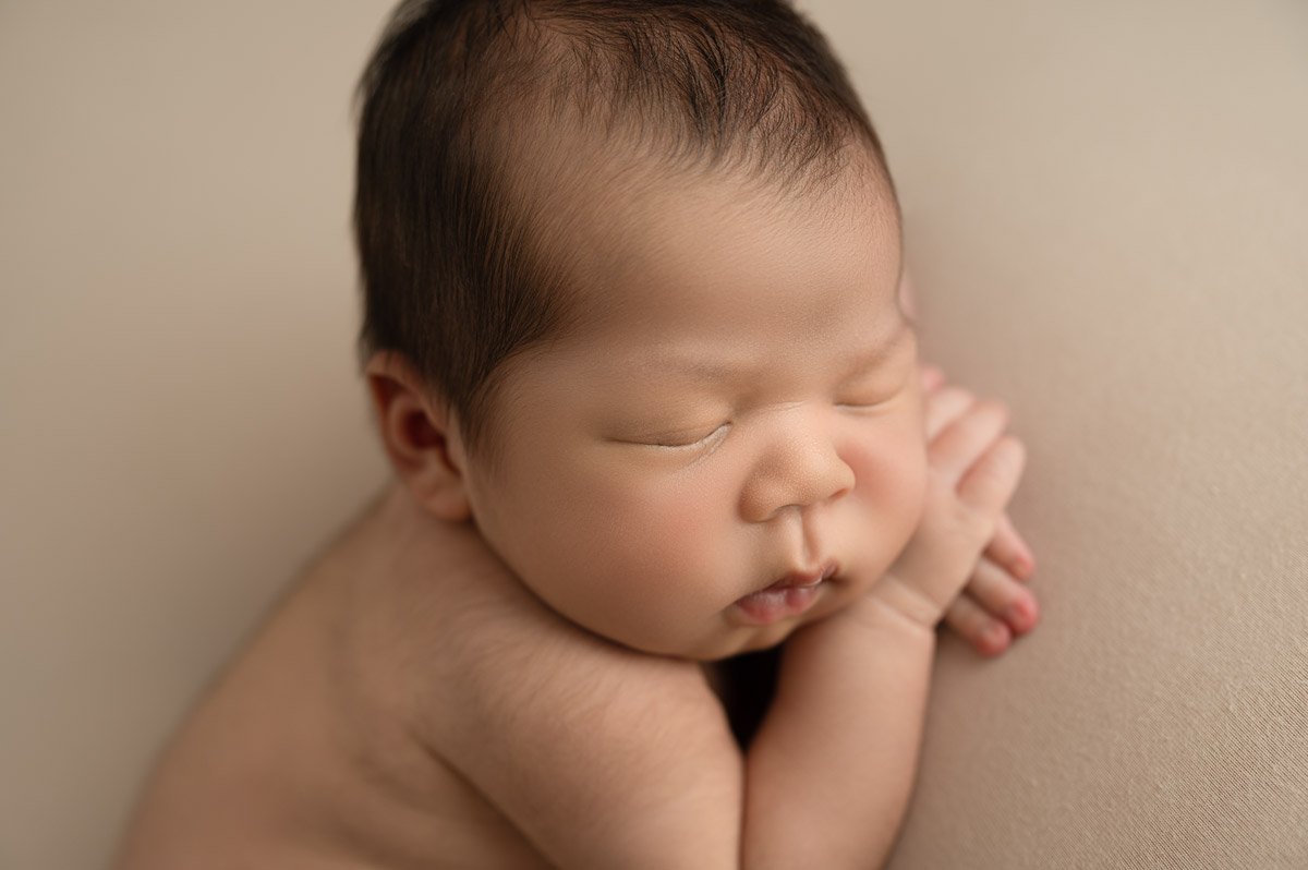 Vancouver Photographer Newborn Baby boy sleeping