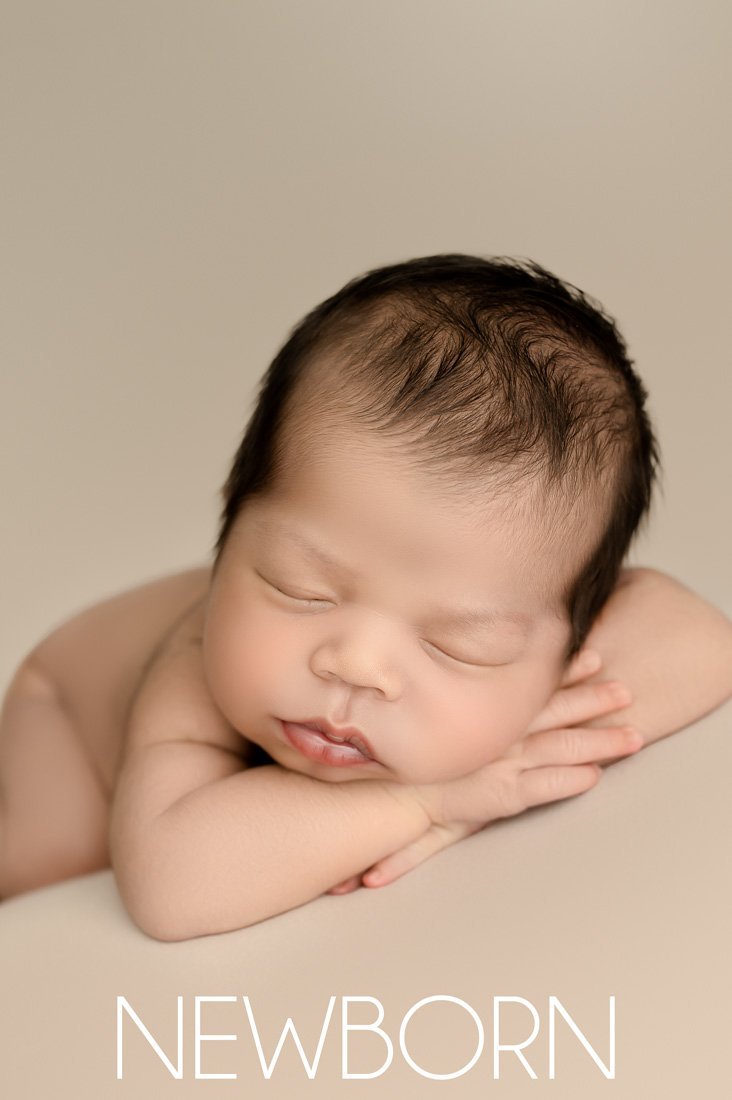 Vancouver Newborn Photographer baby boy sleeping